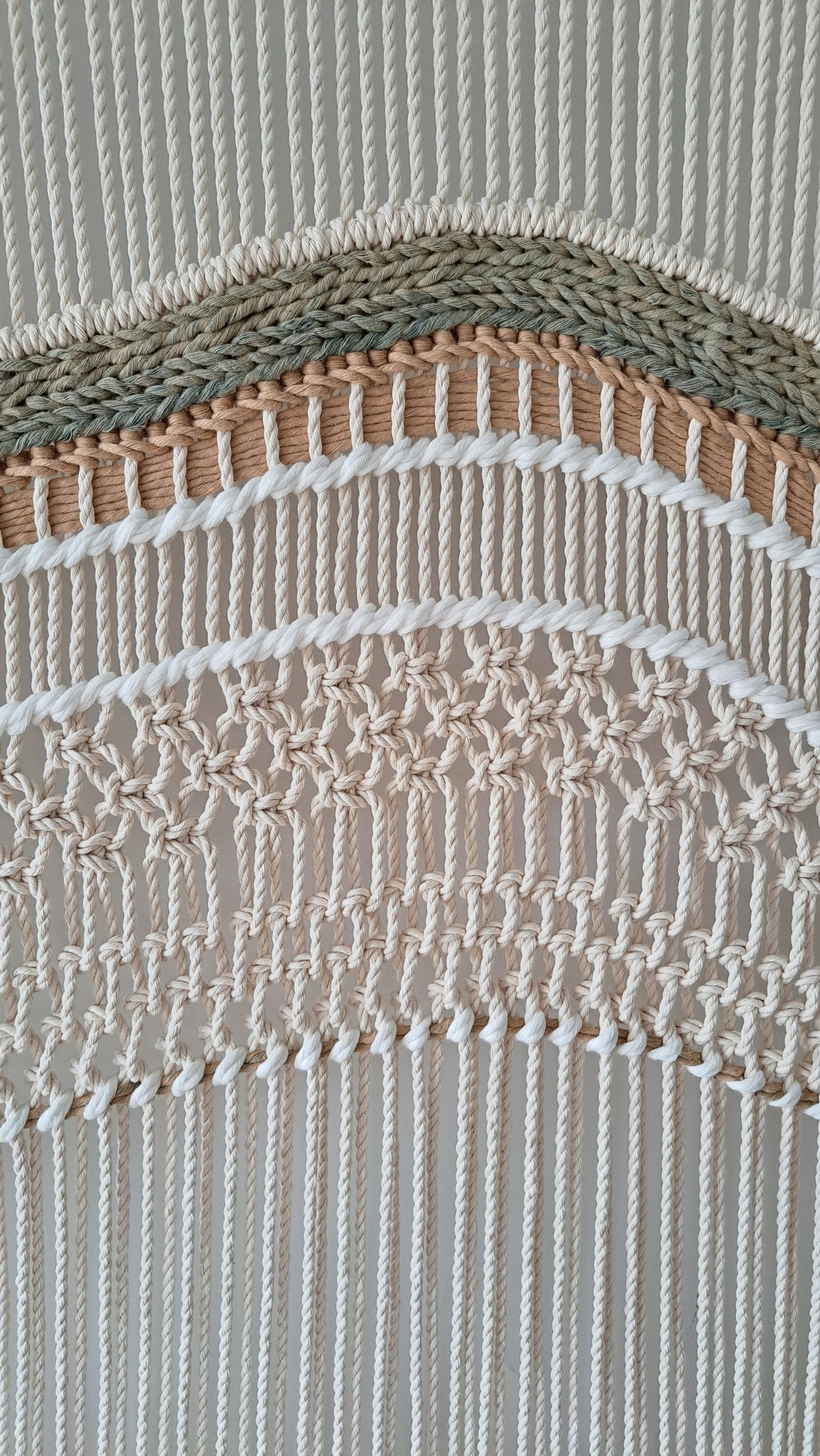 Earth Tones Large Handmade Textile Wall Hanging