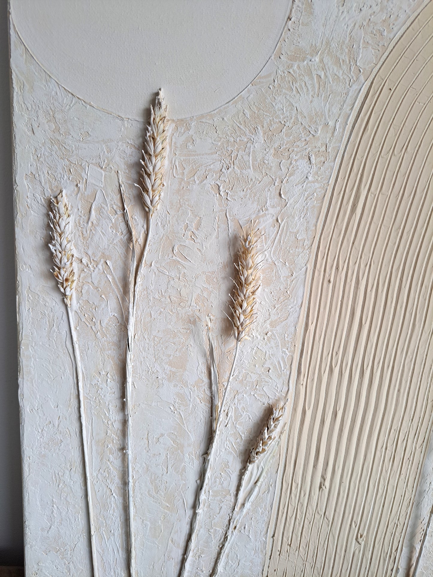 Wheat Textured Canvas Art