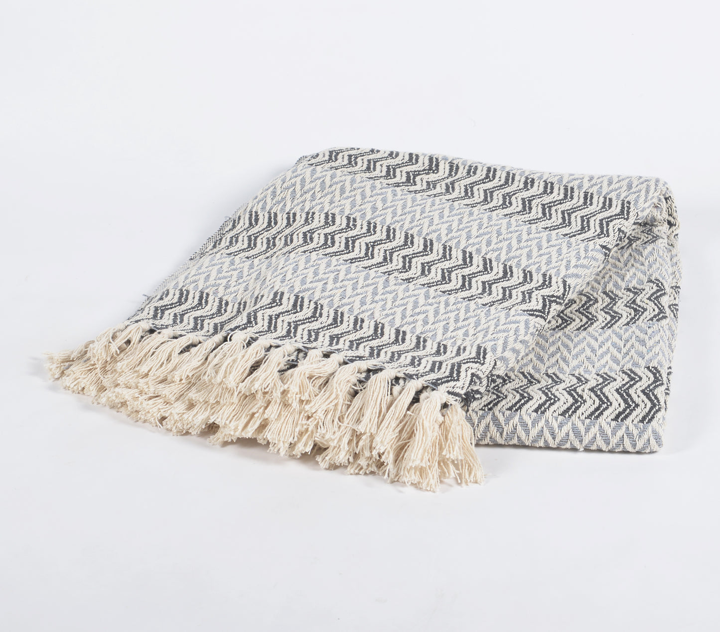 Weathered Landing's handmade chevron throw. Made of 100% cotton. Find handcrafted home decor at Weathered Landing. Located in Komoka, Ontario. Shipping to Canada and US.