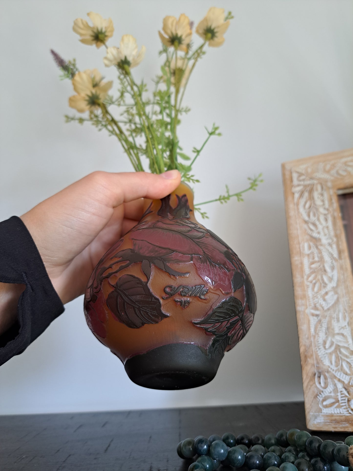 Vintage Galle Reproduction Vase