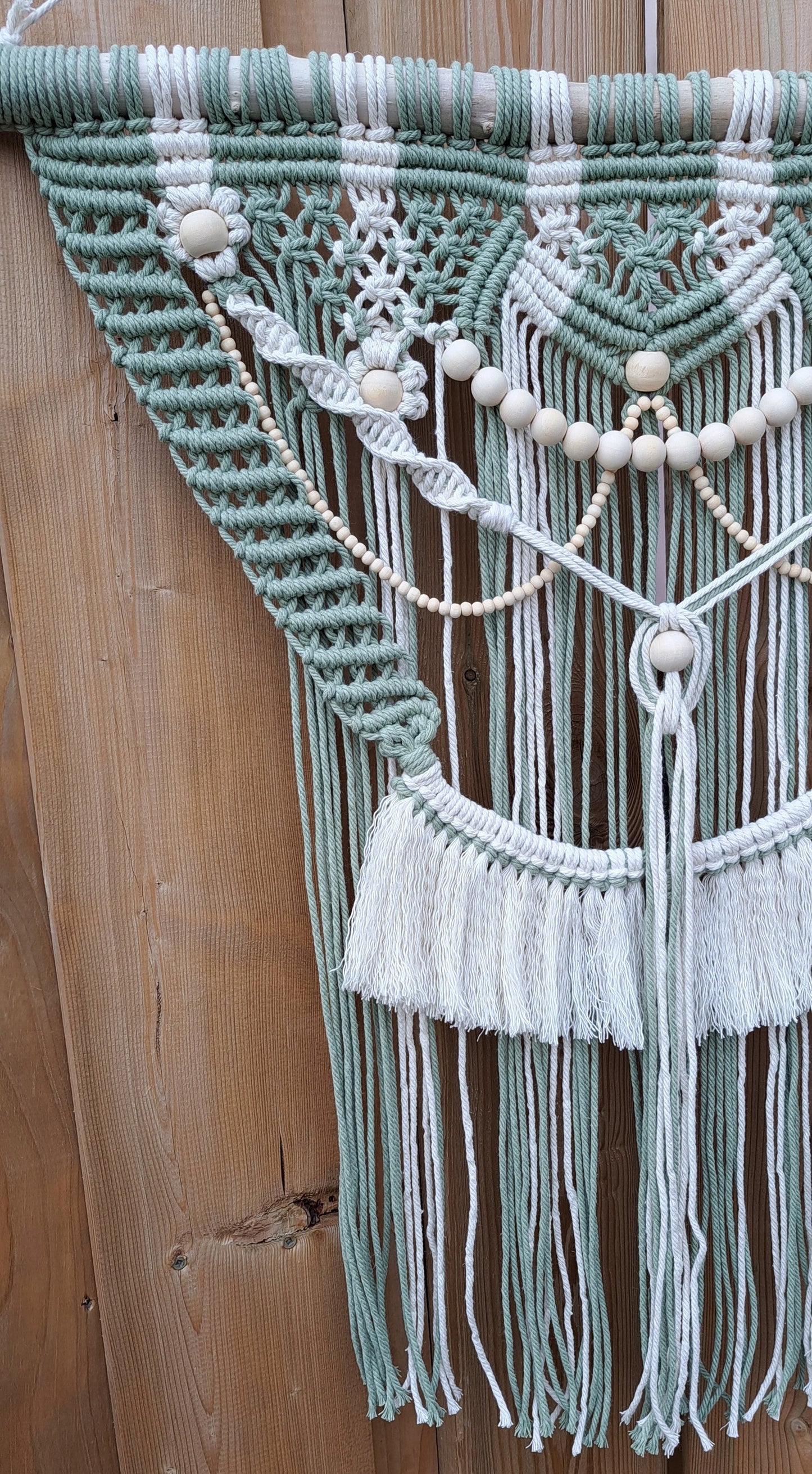 Boho Macrame Driftwood Wall Hanging