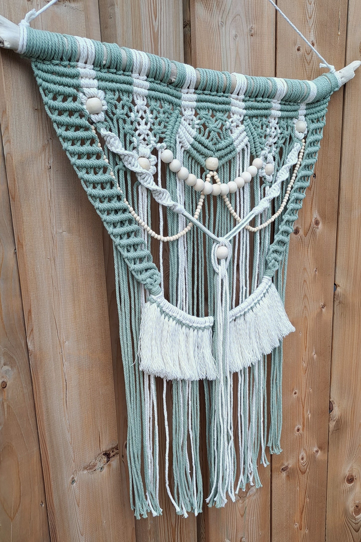 Boho Macrame Driftwood Wall Hanging